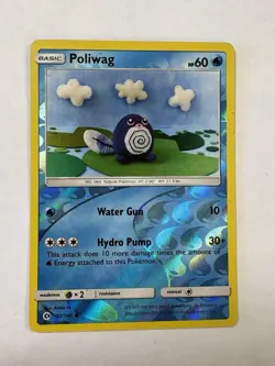 Poliwag 30/149 Common Reverse Holo Pokemon Sun & Moon - Image 1