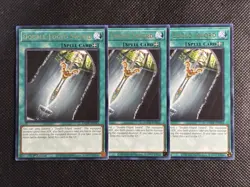 3x YuGiOh! - Double-Edged Sword AMDE-EN043 Rare 1st Edition Near Mint - Image 1