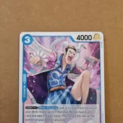 One Piece Mr.2.Bon.Kurei (Bentham) (OP01-084/284) OP01 Romance Dawn NM TCG CCG - Image 2