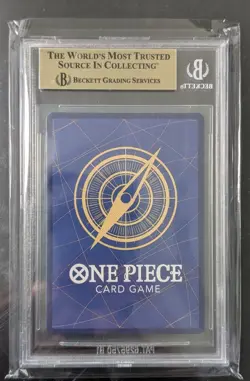 2024 ONE PIECE PRB01 NAMI MANGA ALTERNATE ART OP01-016 Beckett 10 - Image 2