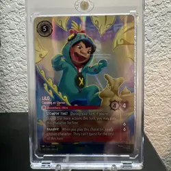 Disney Lorcana Lilo - Causing an Uproar 217/204 EN 8 Enchanted Foil - Image 1