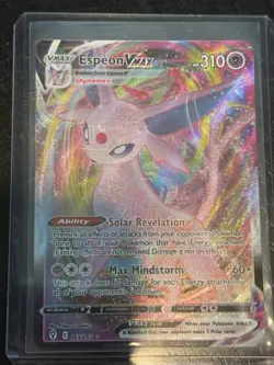 Pokemon Espeon VMAX 065/203 Evolving Skies Full Art Holo Ultra Rare 2021 EN - Image 1