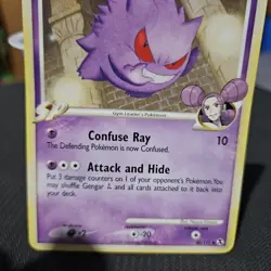 Gengar GL Pokemon TCG Rising Rivals Uncommon Card #40/111 DMG - Image 4