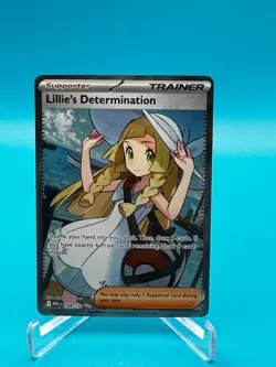 Lillie's Determination - 169/132 Ultra Rare ME01: Mega Evolution NM Pokemon Card - Image 1