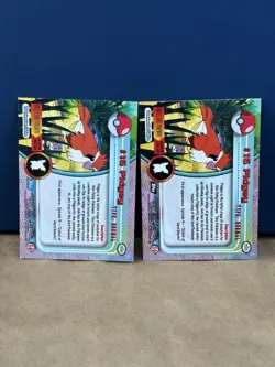 Pokemon Topps Series 1/2 Blue/Black Stamp #16 Pidgey Holo/Non Holo - Image 2