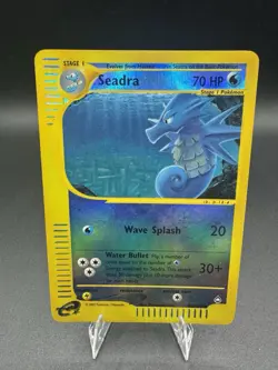 Seadra 58/147 Aquapolis 2002 Reverse Holo Pokemon Card TCG LP - Image 1