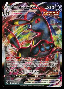 Umbreon VMAX 095/203 Holo Evolving Skies Pokemon Card - Image 1