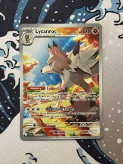 Lycanroc 166/159 Journey Together Raw Card NM - Image 1