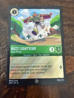 Buzz Lightyear - Space Ranger 57 Disney Lorcana Promo Cards Holo - Image 1