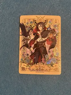 Kayou Naruto Tarot The Hermit MR Card | Itachi Uchiha NREA02-MR-003L4 - Image 1