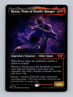 Kroxa, Titan of Death's Hunger March of the Machine: Multiverse Legends MTG NM - Image 1