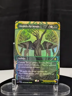 MTG Awaken the Woods FOIL NM Secrets of Strixhaven Mystical Archive #0049 Mythic - Image 1