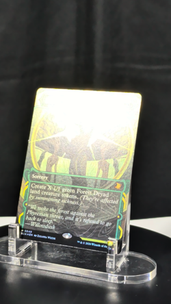 MTG Awaken the Woods FOIL NM Secrets of Strixhaven Mystical Archive #0049 Mythic - Image 2