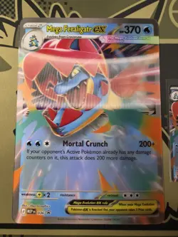 Pokemon Mega Feraligatr EX 036 Standard & Jumbo Lot Ascended Heroes NM 💦 - Image 2