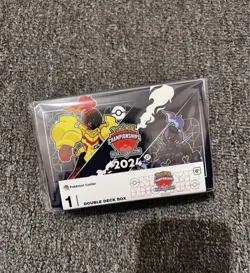 Sealed Pokemon Center EUIC (Championships) 2024 Exclusive Double Deck Box - Image 1