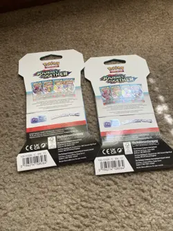 Pokemon TCG Scarlet & Violet Journey Together Booster Pack with Clefairy QTY 2 - Image 2