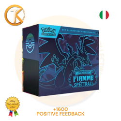 Pokemon TCG Megaevoluzione Set Allenatore ETB FIAMME SPETTRALI - ITA Charizard - Image 1