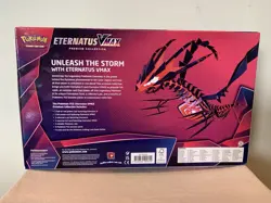 Pokemon TCG Eternatus VMAX Premium Collection Box NEW Factory Sealed - Image 2