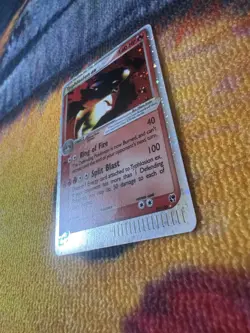 2003 Pokemon TCG Typhlosion ex 99/100 Holo Rare EX Sandstorm English - Image 3