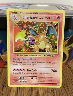 Pokemon TCG Charizard 11/108 Holo Evolutions 2016 Rare English HP - Image 1