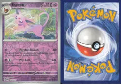 ESPEON 086/197 UNCOMMON OBSIDIAN FLAMES POKEMON REVERSE HOLO NEAR MINT - Image 3