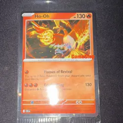 Sealed Brand New Pokemon Ho-Oh 010/086 GameStop Stamped Holo - Image 4