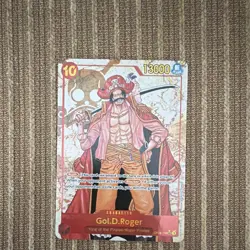 Gol.D.Roger OP09-118 Secret Rare Alt Art Foil Rush 13000 English - Image 1