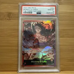 PSA 10 2023 One Piece Monkey D. Luffy #ST10-002 The Three Captains - Image 1