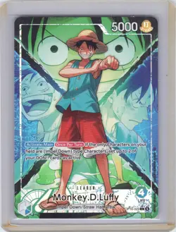 One Piece OP16-022 Monkey D Luffy Alt Art Leader OP16 THE TIME OF BATTLE - Image 1