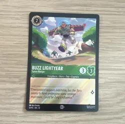 AMC Promo Toy Story 5- Disney Lorcana Buzz Lightyear The First Chapter Foil - Image 1