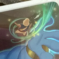 Disney Lorcana The First Chapter Enchanted Genie On The Job Double Sword Error - Image 3