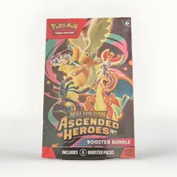 Pokemon TCG Mega Evolution Ascended Heroes Booster Bundle - 6 Packs English - Image 1