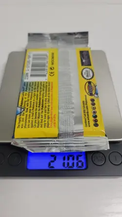 Pokemon Base Set Booster Pack x1 - Factory Sealed 21.06 grams heavy - Image 3