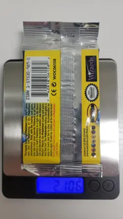 Pokemon Base Set Booster Pack x1 - Factory Sealed 21.06 grams heavy - Image 4