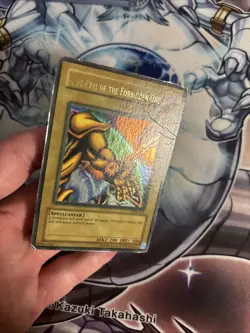(64) Yu-Gi-Oh Left Arm Of The Forbidden One LOB-123 Unlimited Ultra Faded HP/DMG - Image 4