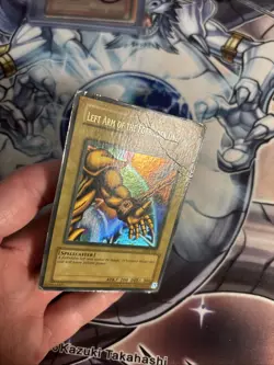 (64) Yu-Gi-Oh Left Arm Of The Forbidden One LOB-123 Unlimited Ultra Faded HP/DMG - Image 5