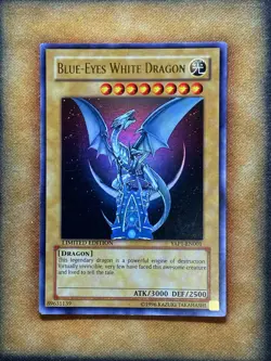 Yugioh Blue-Eyes White Dragon YAP1-EN001 Ultra Rare Limited Edition LP - Image 1