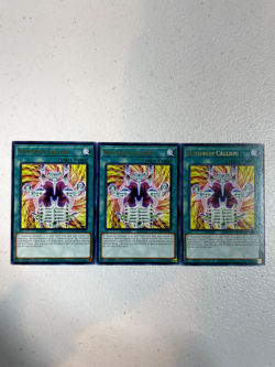 yugioh numeron calling premium gold rare 3x mged-en088 playset MGED - Image 1