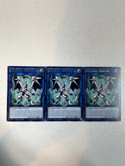 yugioh firewall dragon original art teal gold rare 3x mged-en141 playset MGED - Image 1