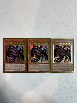 yugioh destiny hero plasma alternate art premium gold rare 3x mged-en007 MGED - Image 1