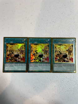 yugioh fire formation - tenki premium gold rare 3x mged-en042 playset MGED - Image 1