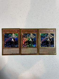 yugioh sky striker ace raye premium gold rare 3x mged-en017 playset MGED - Image 1