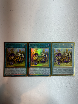 yugioh prank kids place premium gold rare 3x mged-en045 playset MGED - Image 1