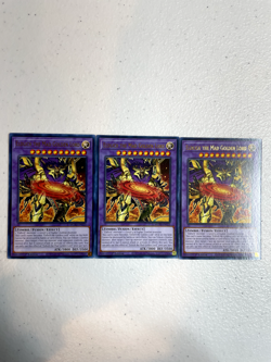 yugioh eldlich the mad golden lord premium gold rare 3x mged-en123 playset MGED - Image 1