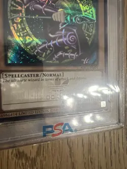 2023 Yu-Gi-Oh! Dark Magician Adidas Collaboration EN001 PSA 9 Mint - Image 2