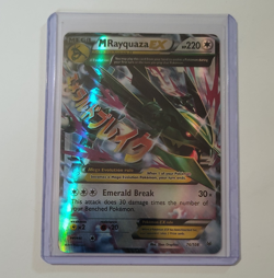 Pokemon TCG M Rayquaza EX 76/108 Holo JP Ultra Rare 220 HP - Image 1