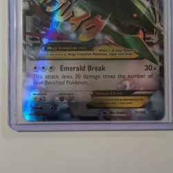 Pokemon TCG M Rayquaza EX 76/108 Holo JP Ultra Rare 220 HP - Image 2