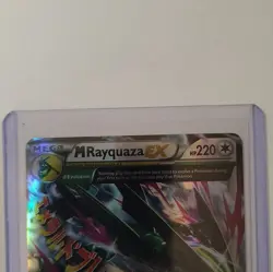 Pokemon TCG M Rayquaza EX 76/108 Holo JP Ultra Rare 220 HP - Image 3
