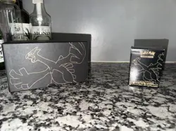 Pokemon Black & White Plasma Storm Lugia Deck Box for Pokemon TCG, Black - Image 1