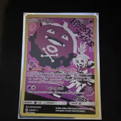 Pokemon TCG Koffing 243/236 Secret Rare Full Art Holo SM-Cosmic Eclipse EN - Image 2